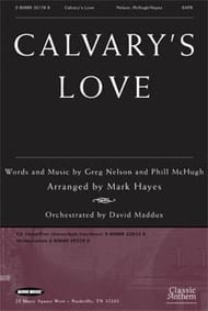 Calvary's Love SATB choral sheet music cover